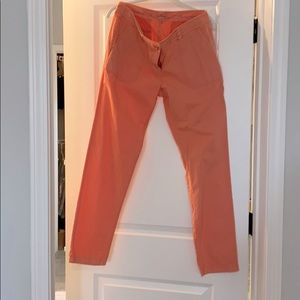 Vineyard vines orange chinos